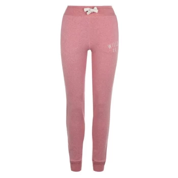 Jack Wills Sutton Tapered Joggers - Pink Marl