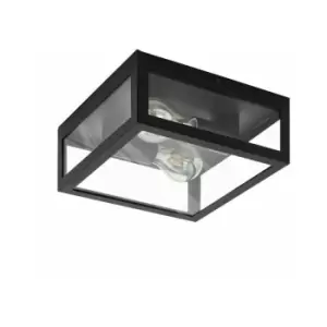 Image of Eglo - 99122 amezola Wall / Ceiling Light Black