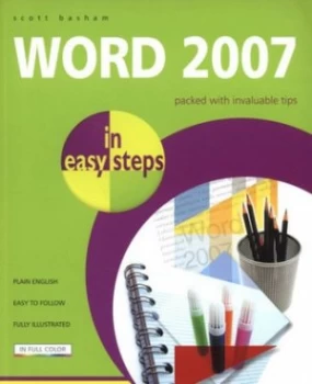 Image of Word 2007 in Easy Steps by Scott Basham Book