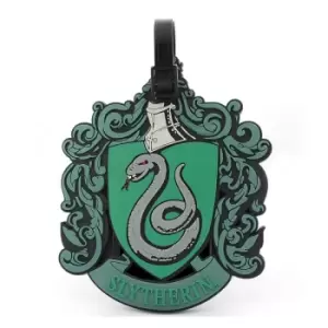 Harry Potter Rubber Luggage Tag Slytherin New Ver.