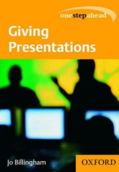 Image of Giving Presentations by Jo Billingham Paperback