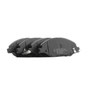 Image of RIDEX Brake pad set 402B0992 Brake pads,Brake pad set, disc brake NISSAN,MICRA III (K12),MICRA II (K11),Note (E11, NE11),TIIDA Schragheck