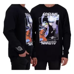Image of Naruto Shippuden Sweater Sasuke Size XL