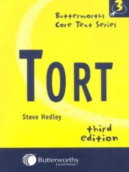 Image of Tort by Steve Hedley Book
