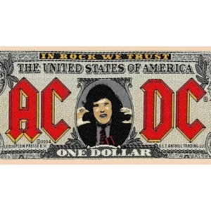 image of AC/DC - Bank Note Standard Patch