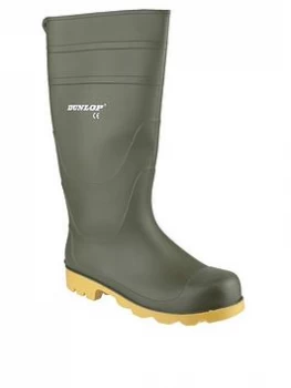 Image of Dunlop Universal Wellington Boot - Green, Size 8, Men