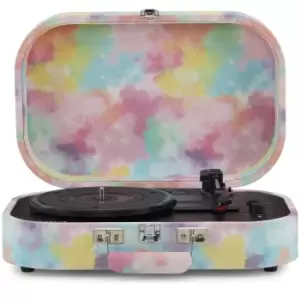 image of Discovery Portable Portable Turntable - With Bluetooth Output - Tie-Dye