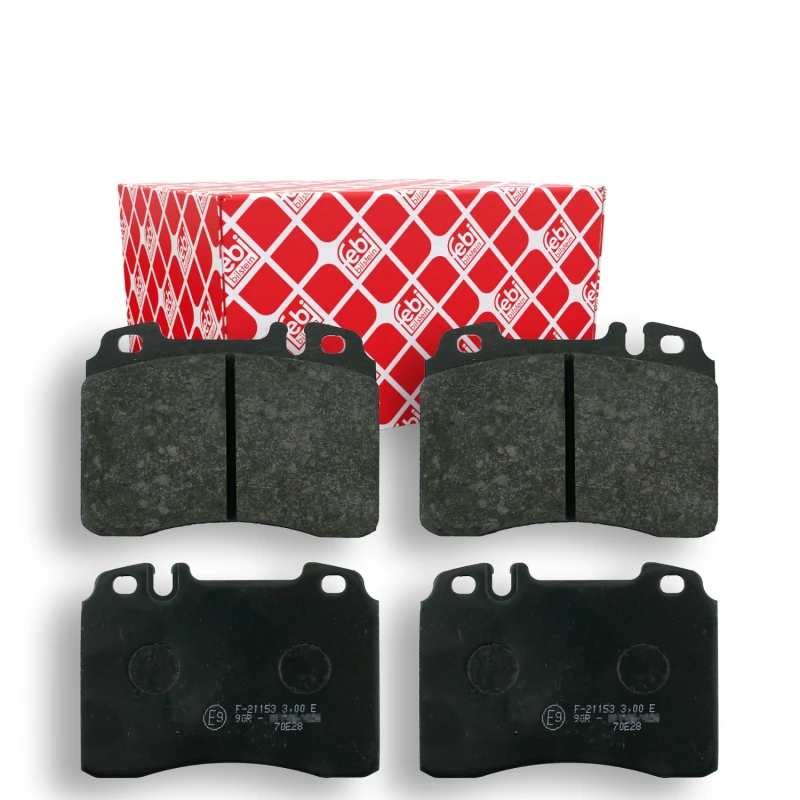 Image of FEBI BILSTEIN 16247 Brake pad set Front Axle, prepared for wear warning indicator Brake Pad Set,disc brake (402)