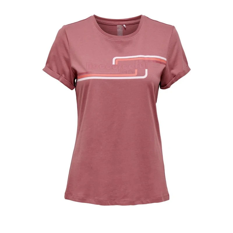 Image of Only Womens T-Shirt Only Belma Rose Female XS