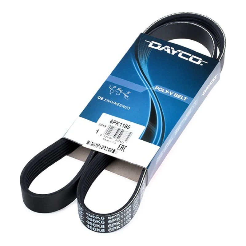 Image of DAYCO 6PK1185 V-ribbed belt V-Ribbed Belts (305)