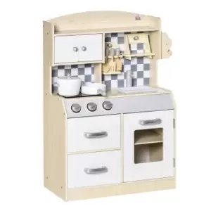 Image of Jouet Kids Kitchen Cook Toy Multi-Storage with Sink Pots for 3-6 Years Old