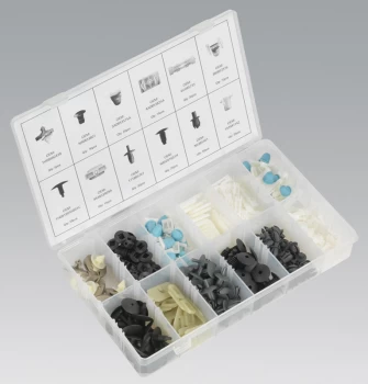 image of Sealey BTC04 Trim Clip Assortment for VW 255pc