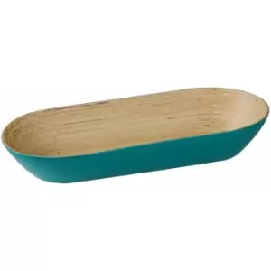 Image of Kyoto Turquoise Oblong Bowl - Premier Housewares