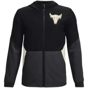 image of Under Armour Armour Project Rock Hoodie Junior Boys - Black