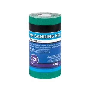 Image of 5MTR 115MM Sanding Roll 120 Grit