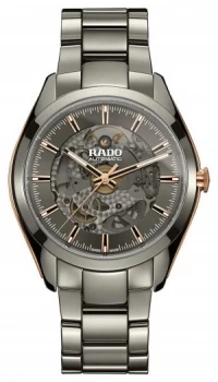 Image of RADO Hyperchrome Automatic Open Heart Ceramic Bracelet Watch