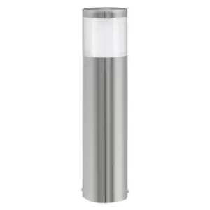 image of IP44 Outdoor Pedestal Light Stainless Steel 3.7W Built in LED Wall Post Lamp