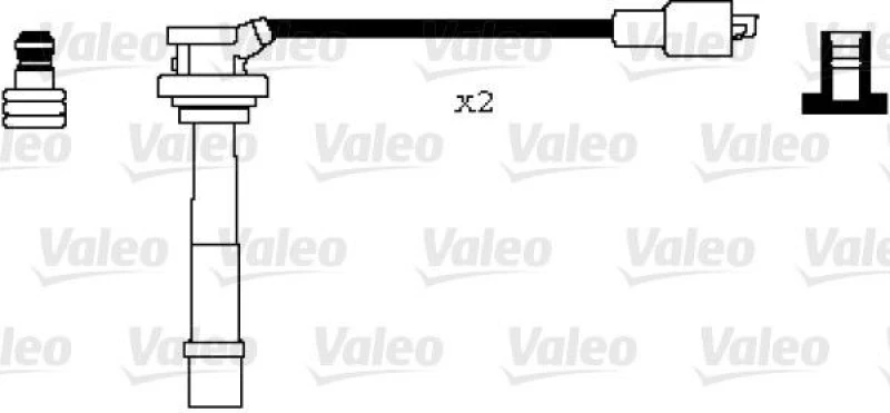 Image of Ignition lead set VALEO 346079