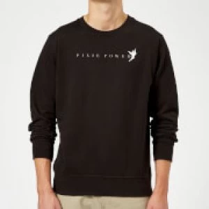 Image of Disney Peter Pan Tinkerbell Pixie Power Sweatshirt - Black