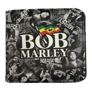 image of Bob Marley - Collage Wallet