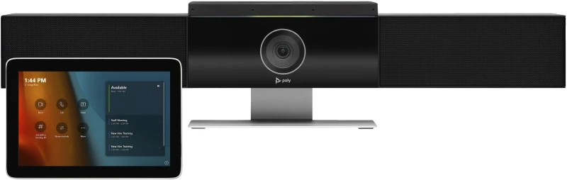 Image of Poly Poly Studio Medium Room Kit for MS Teams: Studio USB Video Bar with GC8 (ABU) 9C991AA
