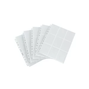 Image of Gamegenic Sideloading 18-Pocket Pages - 50 Sheets Included - White