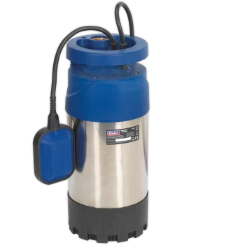 image of Sealey WPS92A Stainless Steel Submersible Clean Water Pump 240v