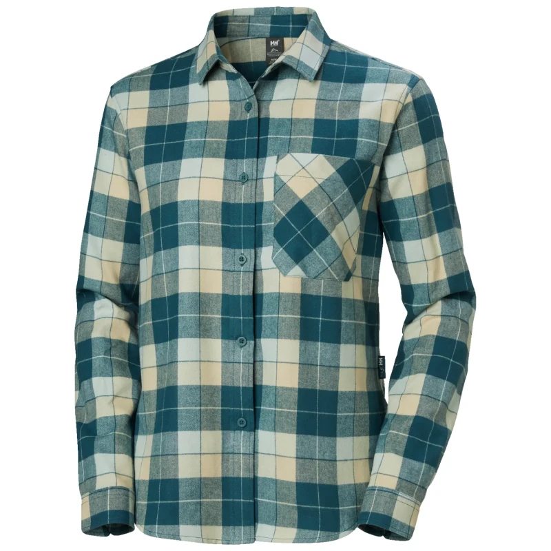 Image of Womens long sleeve blouse Helly Hansen Lokka Flannel SHT Vert Female L