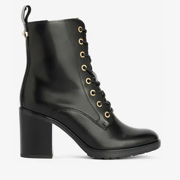 Image of Barbour International Womens Aurora Leather Boots - UK 3
