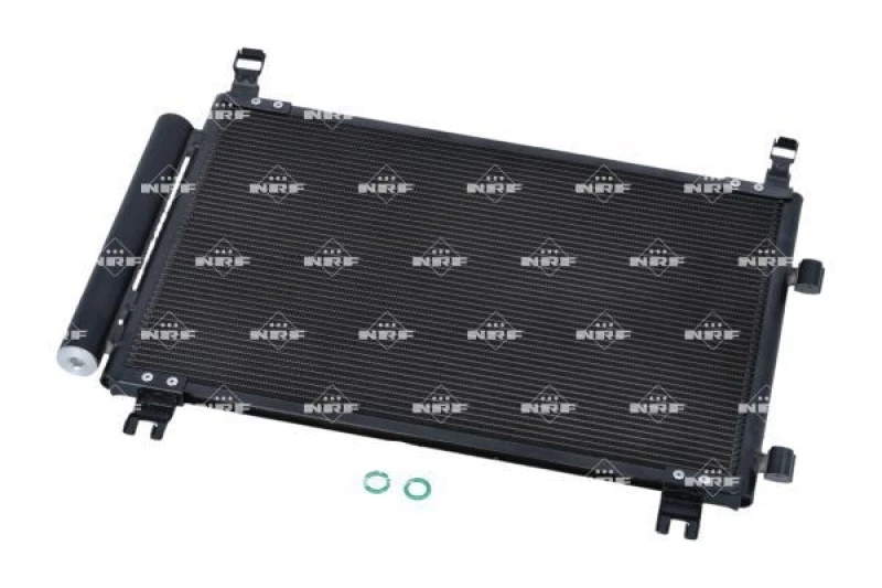 Image of NRF 35653 Condenser with seal ring, with nitrogen filling Aluminium Condenser,air conditioning (448)