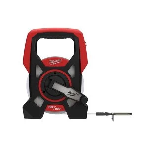 Image of Milwaukee Hand Tools Long Open Tape 100m/330ft (Width 13mm)