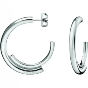 Image of Ladies Calvin Klein Stainless Steel Scent Earrings