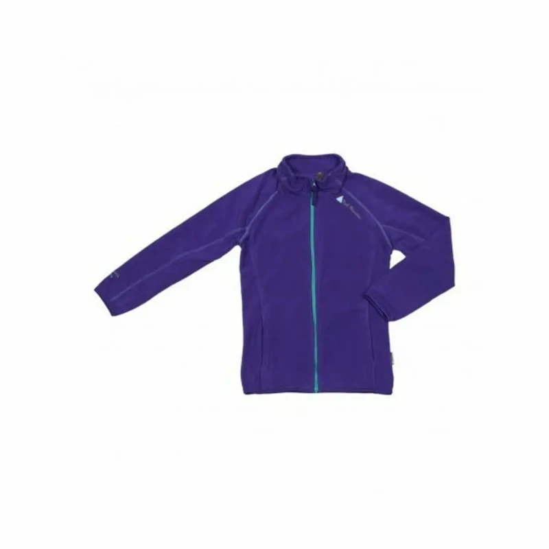 Image of Peak Mountain Girl's full-zip microfleece sweatshirt Peak Mountain Fafone Bleu Female 8 ans FAFONE/AF/1-MARINE