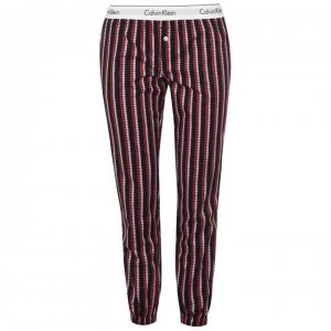 Image of Calvin Klein Logo Jogging Pants - TWIN HEARTS BLK