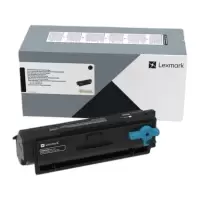 image of Lexmark 55B0HA0 Black Laser Toner Ink Cartridge