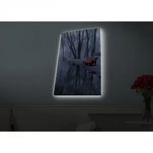 Image of 4570HDACT-077 Multicolor Decorative LED Lighted Canvas Painting