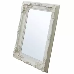 image of Crossland Grove Carved Regency Cream Wall Mirror - 1190 X 890Mm