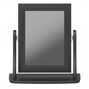 image of Baroque Dressing Table Mirror Black