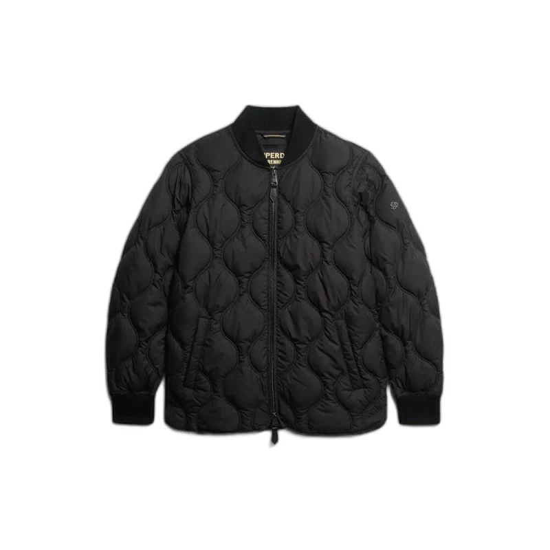 Image of Superdry Womens down jacket Superdry Noir Female XS
