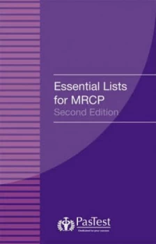 Image of Essential Lists for Mrcp by Stuart Mcpherson and Duncan Fullerton Paperback
