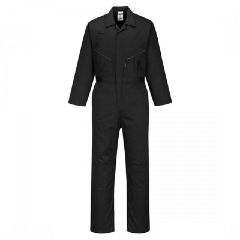 Image of Portwest Overalls in Black Size: 3XL Black Unisex 3XL