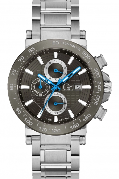 Image of Gc Grey Mens Watch - Y37011G5MF