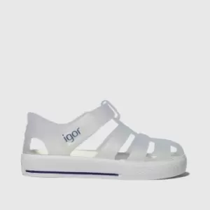 Image of Igor Clear Star Toddler Sandals