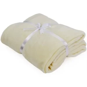 Image of Fleece Blanket Cream 200x150cm