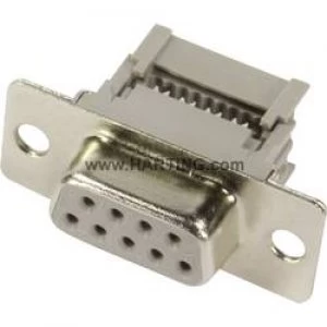 image of D SUB receptacles 180 Number of pins 15 Cut Clip Harting