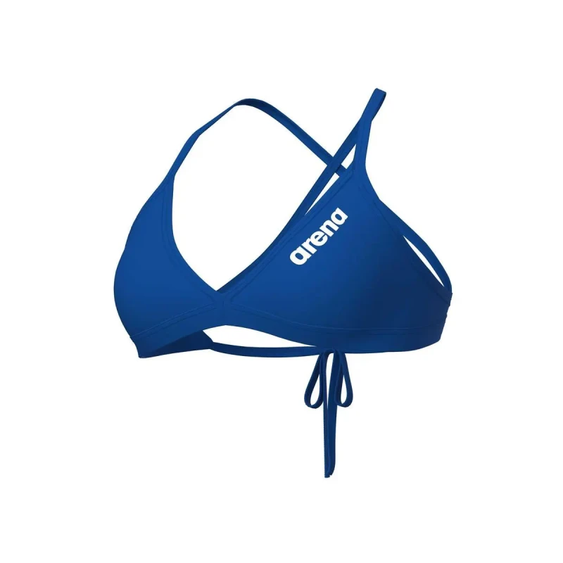 Image of Womens swimsuit top Arena Team Solid Bleu Female 36