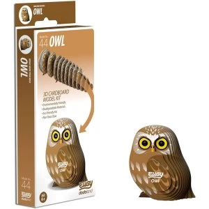 image of EUGY Owl 3D Craft Kit