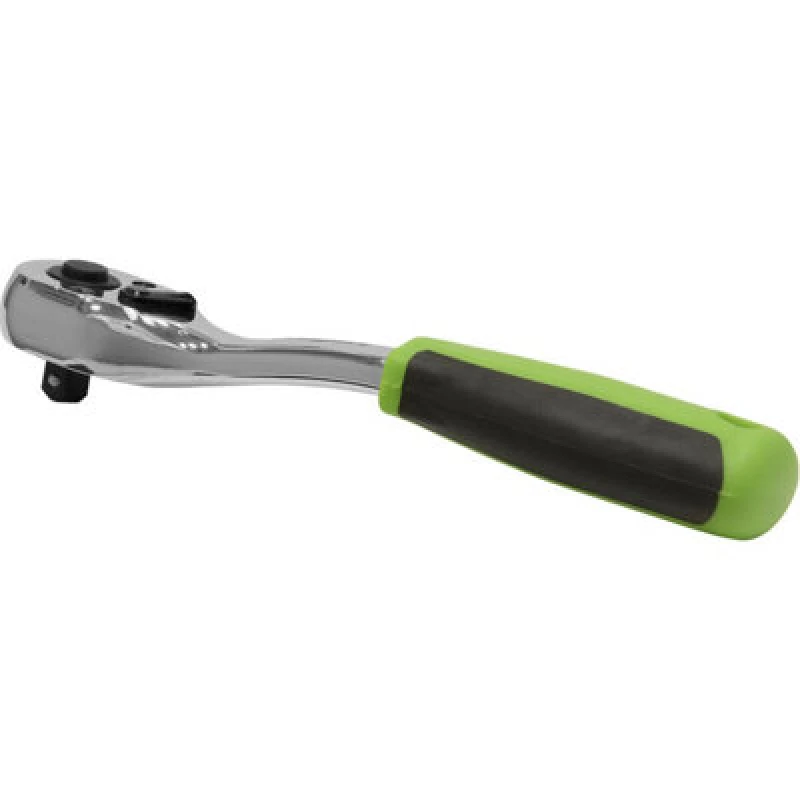 Image of Loops 72-Tooth Offset Flip Reverse Ratchet Wrench - 1/4" Sq Drive - Pear Head Multi