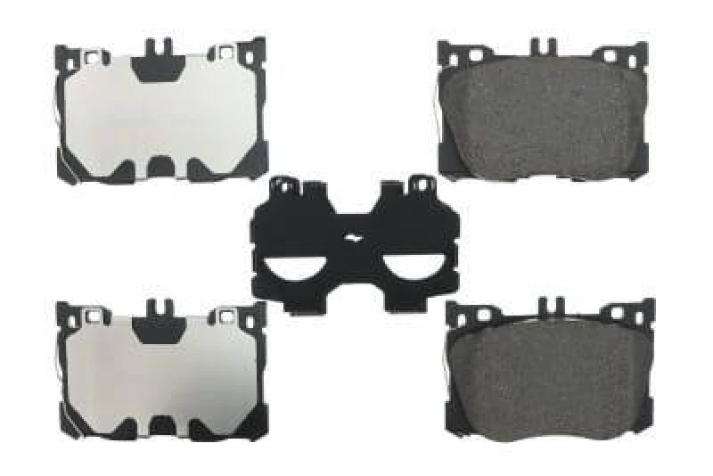 Image of AISIN BPMB-1026 Brake pad set Premium ADVICS by AISIN prepared for wear warning indicator Brake Pad Set,disc brake (402)