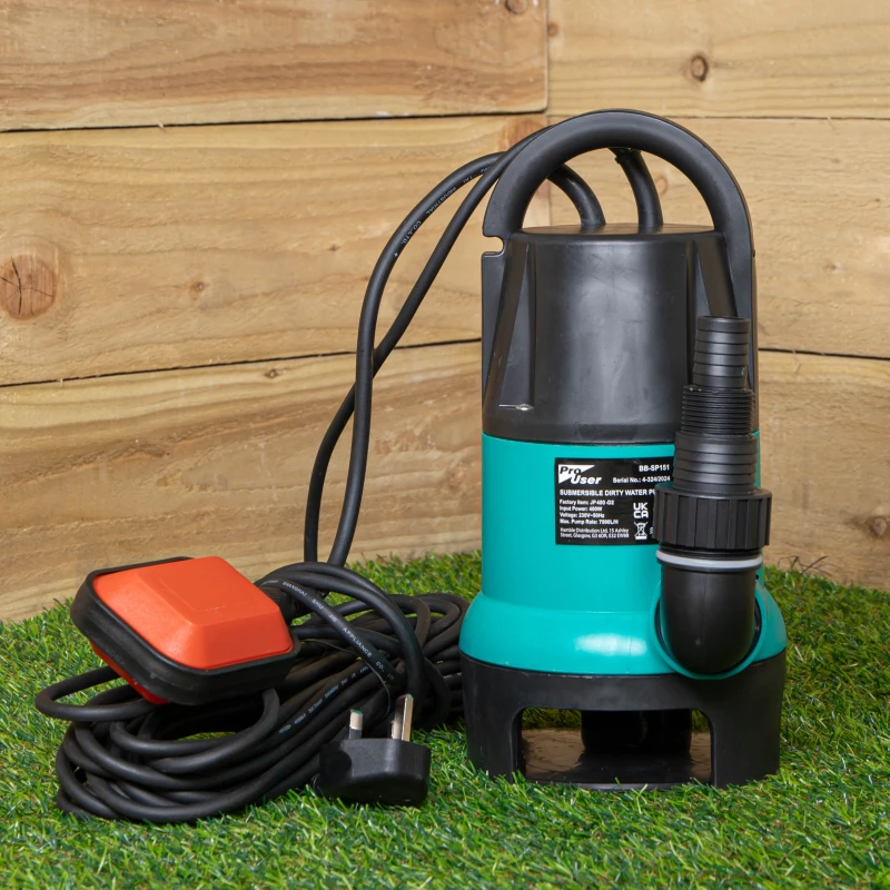 Image of 400w Submersible Dirty Water Pump with Automatic Floating Switch
